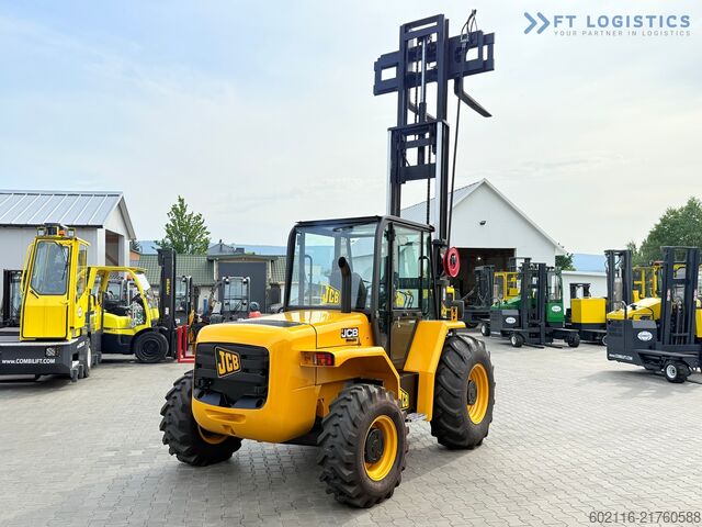 Off-road forklift JCB 940 / TRIPLEX 4500 / FREE-LIFT NEW TIRES