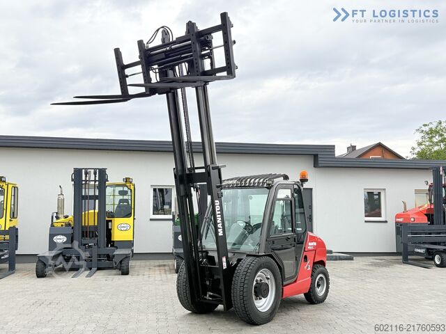 Off-road forklift Manitou MSI30 / DIESEL / DUPLEX 3350 / CABIN