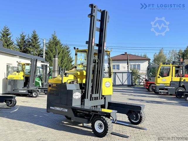 4-way forklift Combilift C5000XL GAS DUPLEX 6000MM POSITIONER