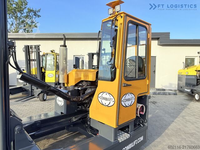 4-way forklift Combilift C3000 GAS DUPLEX 4500 FREE LIFT CABIN