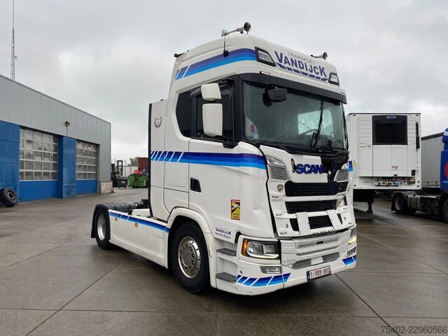 Standard tractor Scania S500 NGS / Damaged / Retarder / 2x Tank