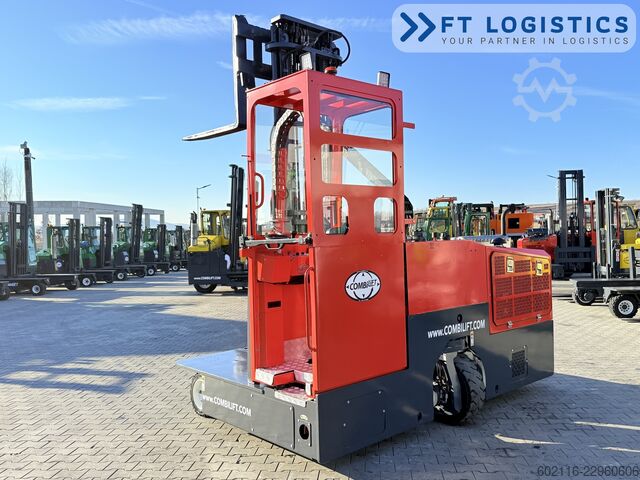 4-way forklift Combilift C3000GST TRIPLEX 8300 FREE-LIFT NEW TIRE