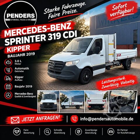 Tipper van MERCEDES-BENZ Sprinter III  319 CDI L3 Kipper *3 Liter Motor*