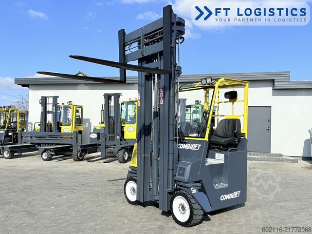4-way forklift Combilift CB4500 GAS TRIPLEX 6400 FORK POSITIONER