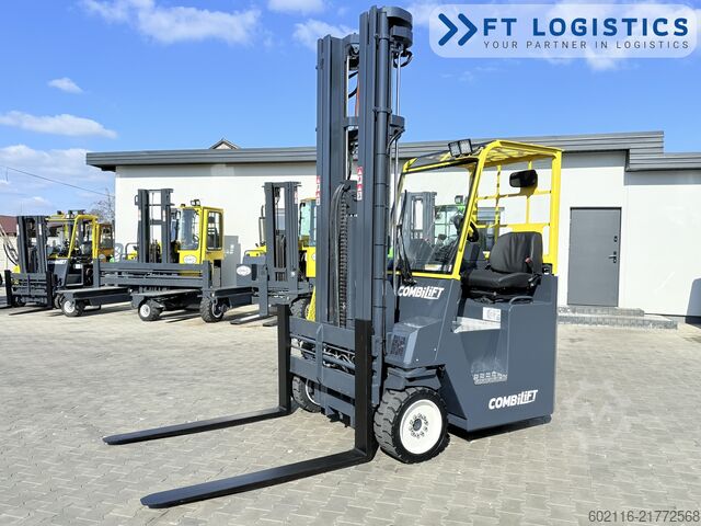 4-way forklift Combilift CB4500 GAS TRIPLEX 6400 FORK POSITIONER