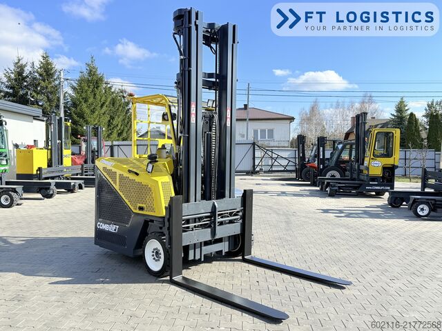 4-way forklift Combilift CB4500 GAS TRIPLEX 6400 FORK POSITIONER