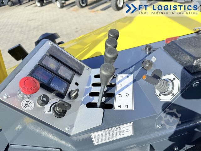 4-way forklift Combilift CB4500 GAS TRIPLEX 6400 FORK POSITIONER