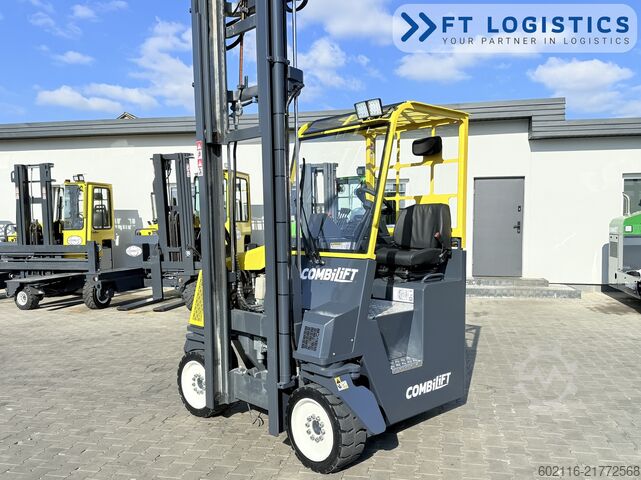 4-way forklift Combilift CB4500 GAS TRIPLEX 6400 FORK POSITIONER
