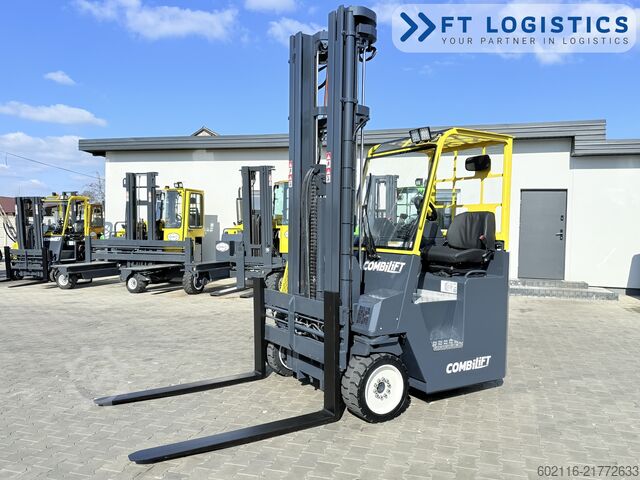4-way forklift Combilift CB4500 GAS TRIPLEX 6400 FORK POSITIONER