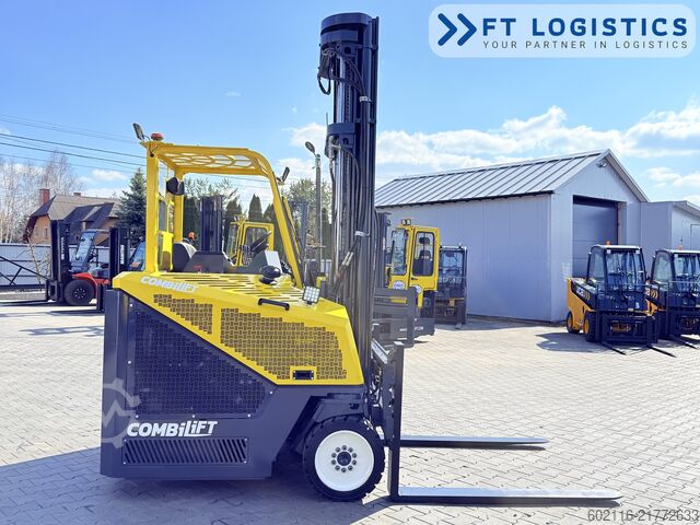 4-way forklift Combilift CB4500 GAS TRIPLEX 6400 FORK POSITIONER