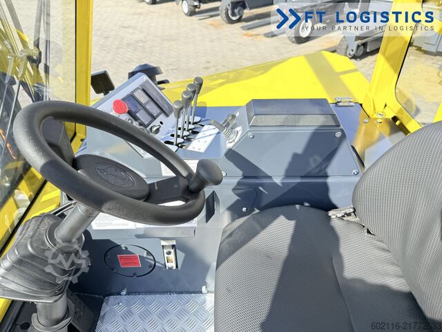 4-way forklift Combilift CB4500 GAS TRIPLEX 6400 FORK POSITIONER