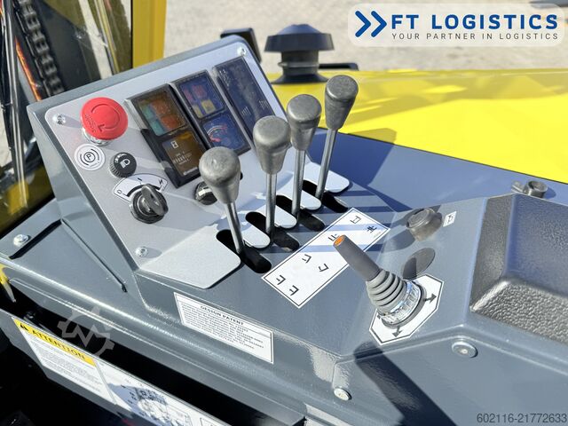 4-way forklift Combilift CB4500 GAS TRIPLEX 6400 FORK POSITIONER