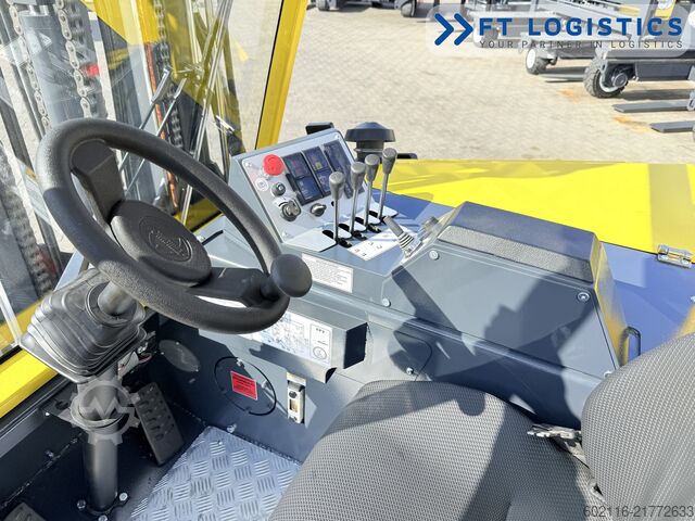 4-way forklift Combilift CB4500 GAS TRIPLEX 6400 FORK POSITIONER