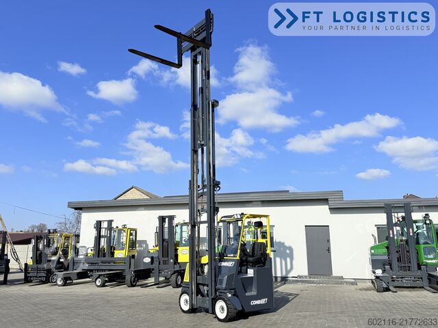 4-way forklift Combilift CB4500 GAS TRIPLEX 6400 FORK POSITIONER