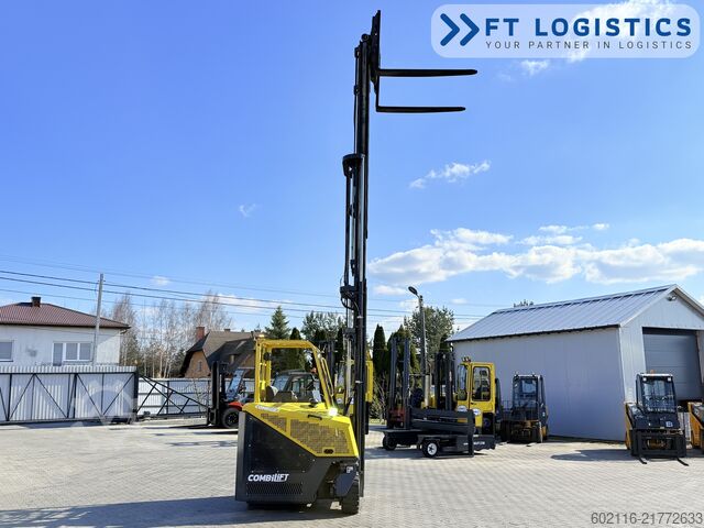 4-way forklift Combilift CB4500 GAS TRIPLEX 6400 FORK POSITIONER