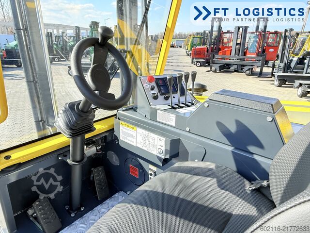 4-way forklift Combilift CB4500 GAS TRIPLEX 6400 FORK POSITIONER