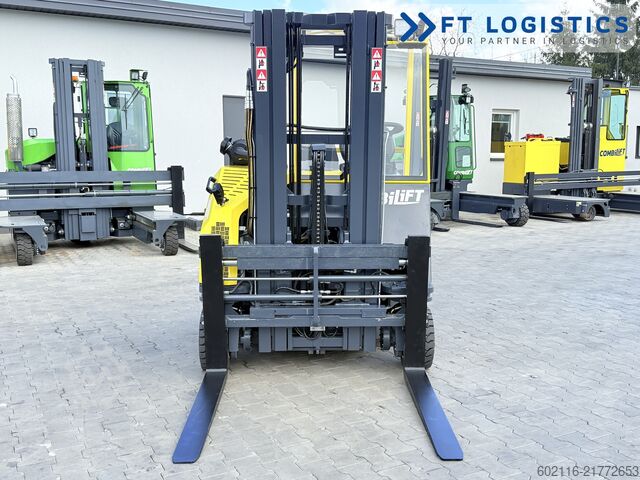 4-way forklift Combilift CB2500 GAS TRIPLEX 4900 FORK POSITIONER