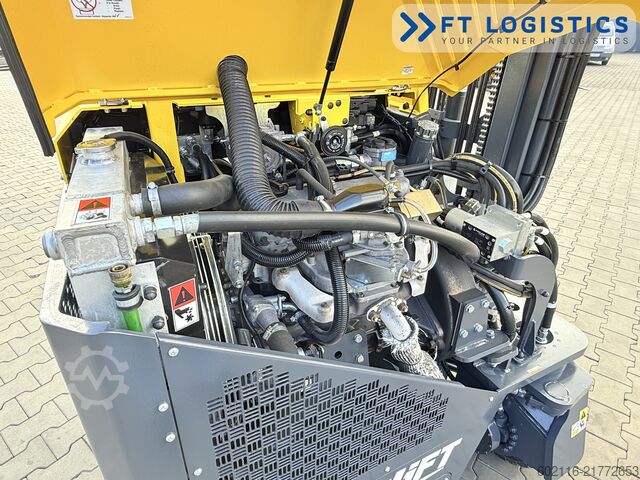 4-way forklift Combilift CB2500 GAS TRIPLEX 4900 FORK POSITIONER