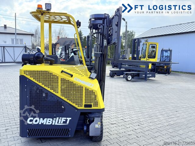4-way forklift Combilift CB2500 GAS TRIPLEX 4900 FORK POSITIONER