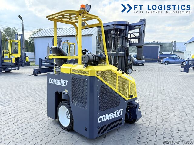 4-way forklift Combilift CB2500 GAS TRIPLEX 4900 FORK POSITIONER