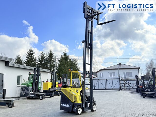 4-way forklift Combilift CB2500 GAS TRIPLEX 4900 FORK POSITIONER