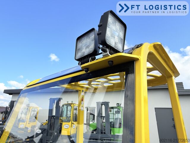 4-way forklift Combilift CB2500 GAS TRIPLEX 4900 FORK POSITIONER