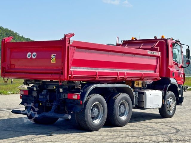 Tipper truck DAF CF 460 * Kipper 4,85 m + BORDMATIC/ 6x4 * TOP