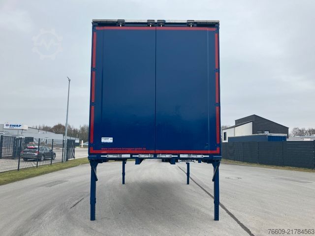 Swap body trailer KRONE Wechselbrücke Plane