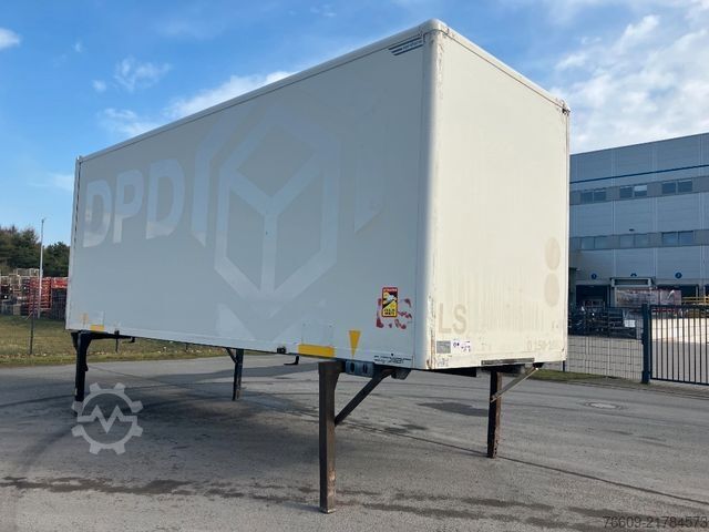 Swap body trailer SPIER Wechselbrücke Koffer