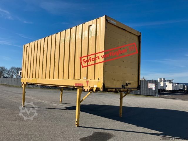 Swap body trailer KRONE Wechselbrücke Koffer