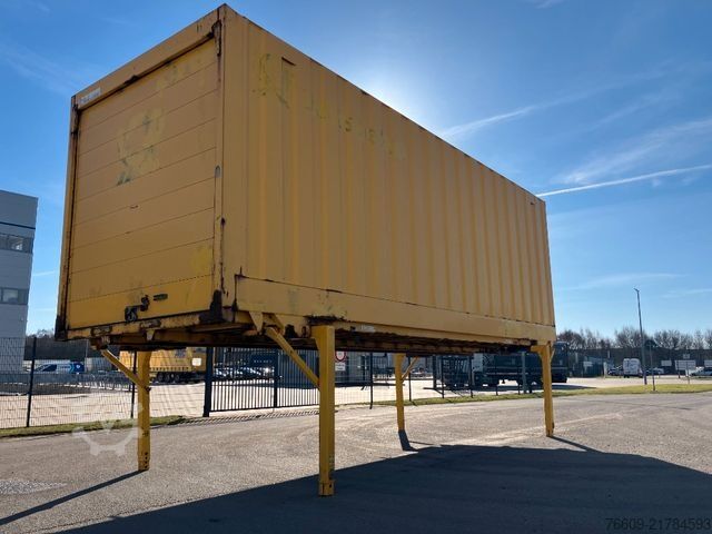 Swap body trailer KRONE Wechselbrücke Koffer