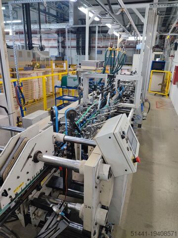 Folder gluer Bobst Media 100 III A2