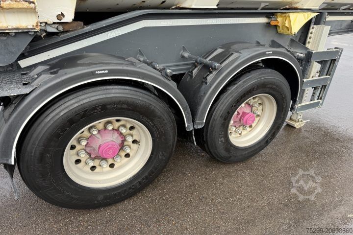 Tipper semitrailer Meierling 2MSA 18 Kipper / Swiss-Vehicle