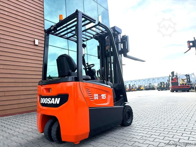 3-wheel forklift DOOSAN B15T-7/2021y./ Lithium battery/New price