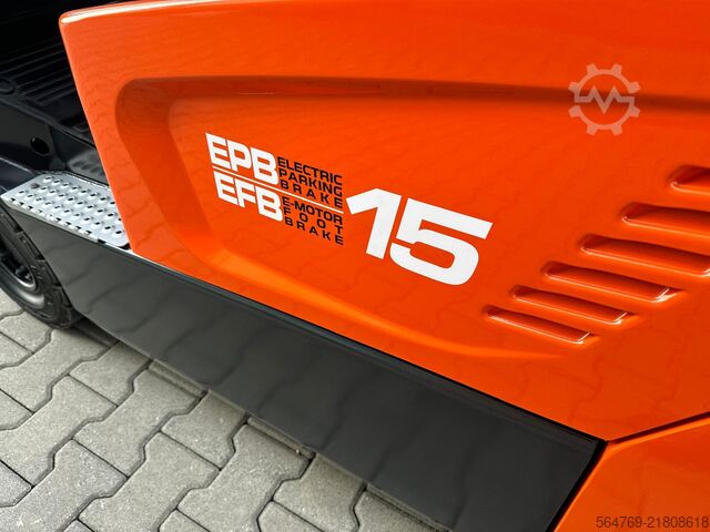 3-wheel forklift DOOSAN B15T-7/2021y./ Lithium battery/New price