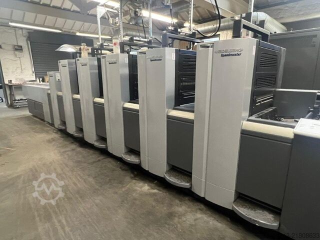 Heidelberg offset printing machine Heidelberg Speedmaster SX 52-5-H + LX