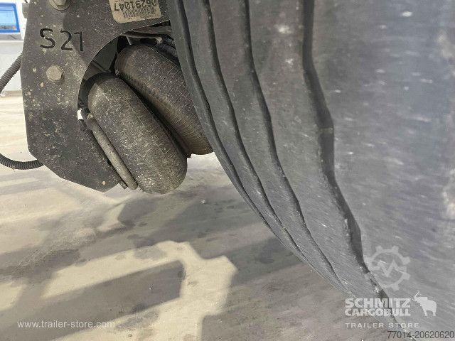 Open semitrailer with tarp Leci Trailer Curtainsider Standard