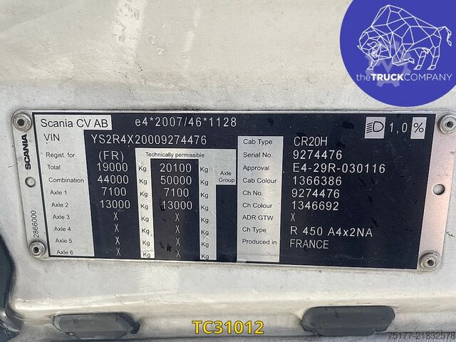 Standard-SZM Scania R 450