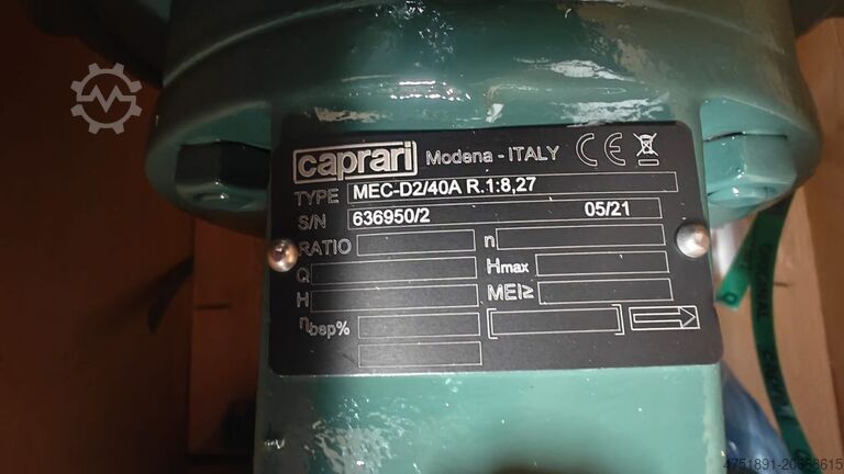 Traktorpumpe / Zapfwellenpumpe CAPRARI Caprari MEC-D2/40A PTO Tractor pump