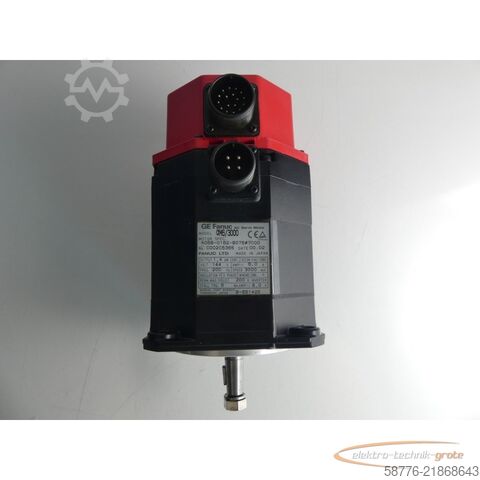 Control unit Fanuc GE  A06B-0162-B076 # 7000 ?M6/3000 AC Servo Motor Seriennummer: C002C5365