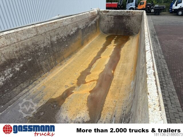 Tipper semitrailer Schmitz SGF S2, Liftachse, 24m³, Rollplane