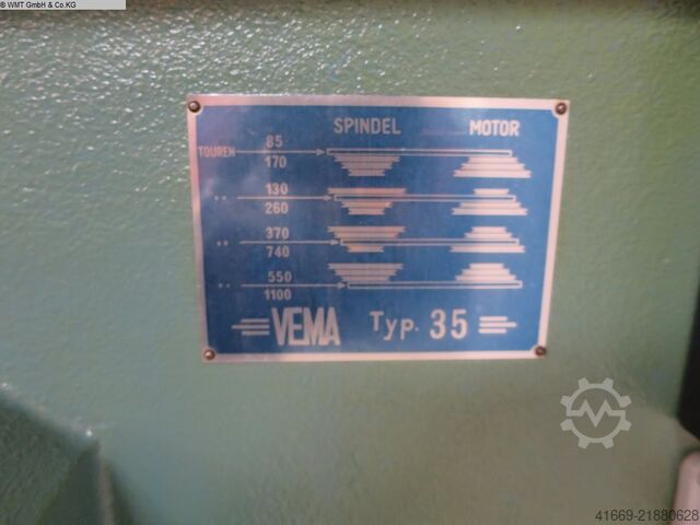 Pillar Drilling Machine VEMA Typ 35