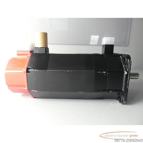 Fanuc Motor Fanuc A06B-0128-B677 AC Servo Motor SN: C113ZM5473 --