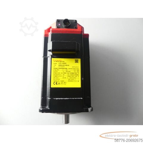 Fanuc Motor Fanuc A06B-0210-B100 SNC171A0701 + A860-2000-T301 Pulsecoder --