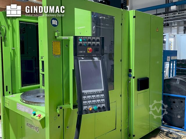 Vertikale Spritzgießmaschine Engel Insert 80V/40