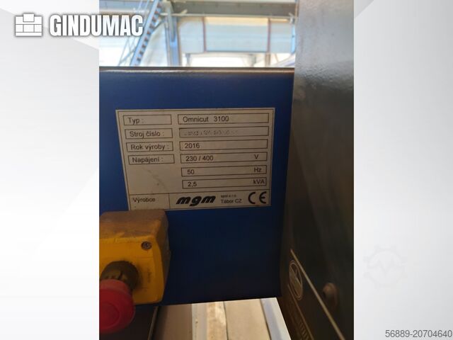 Plasma-Ausschnitt-Maschine MGM Omnicut 3100
