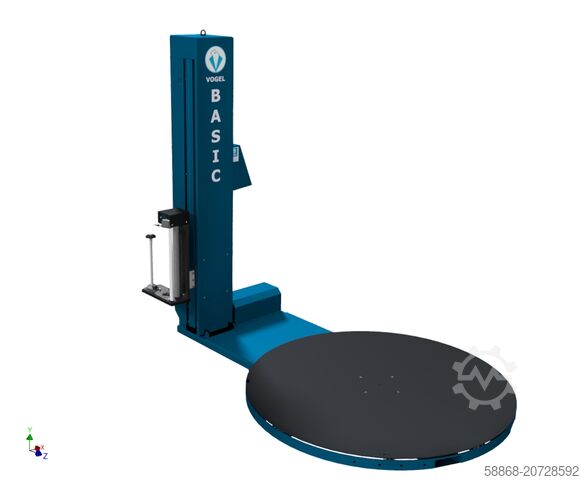 Halbautomatischer Palettenwickler Vogel Verpackungen Basic