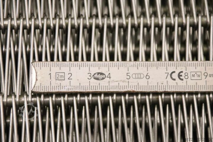 Förderbandgurt Gliedergurt Edelstahl 3 Rollen Costacurta VICO FLEX Breite 1065 mm