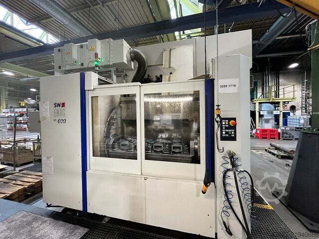 Horizontal-Bearbeitungszentrum SW Schwäbische Werkzeugmaschinen GmbH BA 600 2-CNC, 2-spindlig