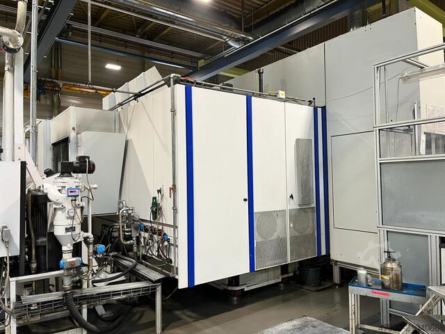 Horizontal-Bearbeitungszentrum SW Schwäbische Werkzeugmaschinen GmbH BA 600 2-CNC, 2-spindlig
